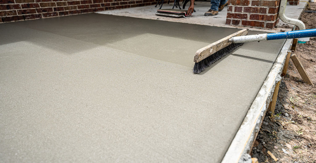 Broomed Concrete